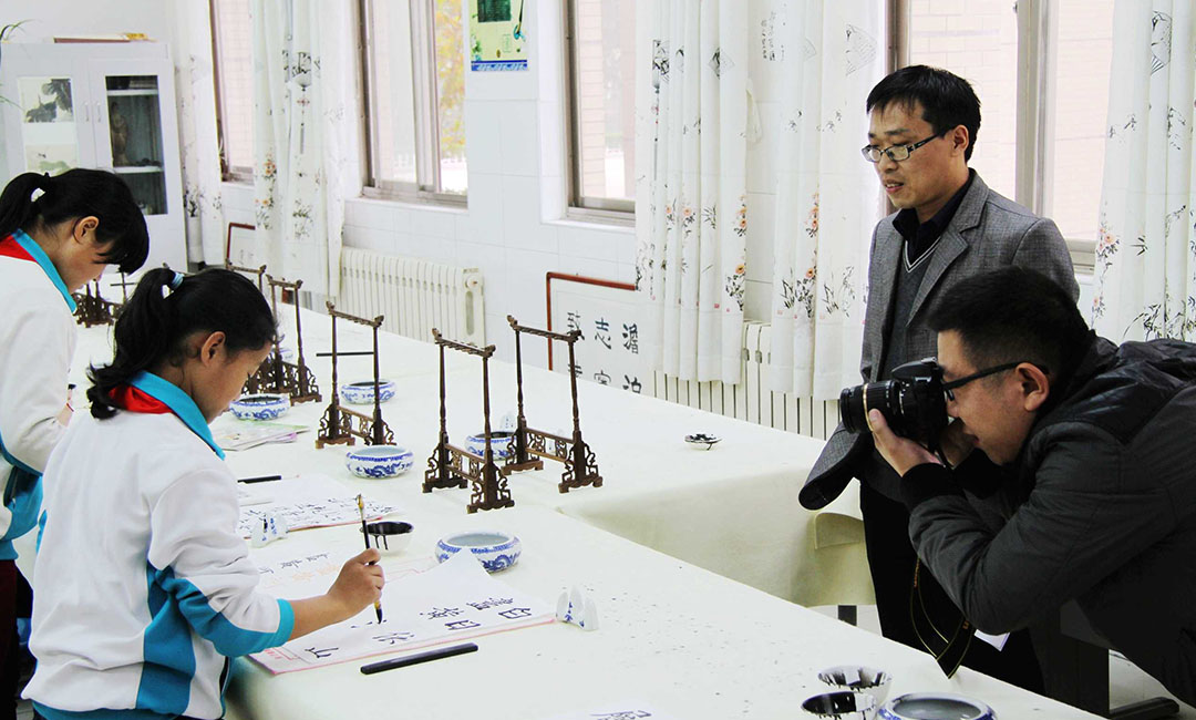 大兴安岭常州书法教育微网站开发案例